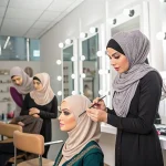 آموزشگاه گل گیس خدمات رشته های آرایشگری زنانه در مشهد وکیل آباد