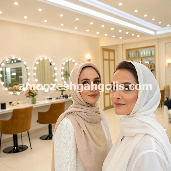 منیره ‏شهرستانی خدمات کلاس آرایشگری زنانه در مشهد طبرسی