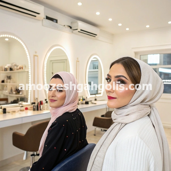 منیره ‏شهرستانی خدمات کلاس آرایشگری زنانه در مشهد طبرسی